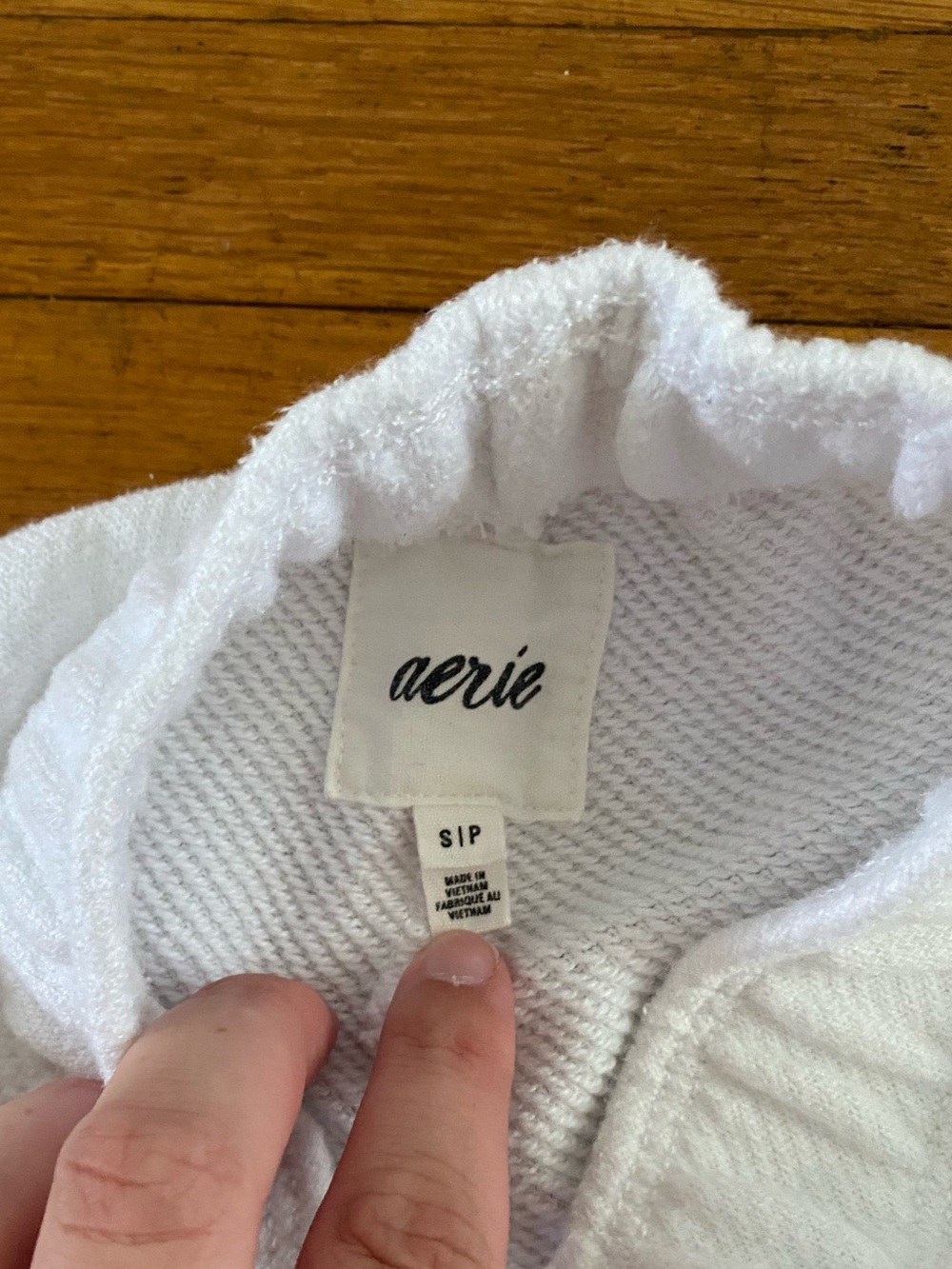 Aerie White Lounge Shorts - Picture 2 of 6